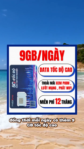 SIM Mobifone Trọn Gói 12 Tháng Tặng 270GB/Tháng (9GB/Ngày) Miễn Phí Y0utubi Tictoc Fabook Không Cần Gia Hạn Hàng Tháng | FREESHIP - CHƯA KÍCH HOẠT