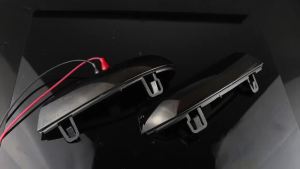 APMATAUTO | 2PC Dynamic Blinker LED Turn Signal Mirror Indicator Light For VW GOLF 5 GTI V MK5 Jetta Passat B5.5 B6 Sharan For Superb B5 EOS