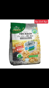 Combo 5 gói Ngũ cốc óc chó - mè đen Xuân An túi 400g( tặng 5 túi yến mạch 150g )