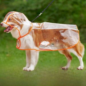 Waterproof Dog Raincoat for Large Dogs Labrador Retriever Medium to Large Breeds Samoyed Border Collie Pet Rain Poncho