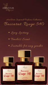 Baccarat - Inspired Perfume in 30mL and 50mL || AraDam Beauty and Wellness