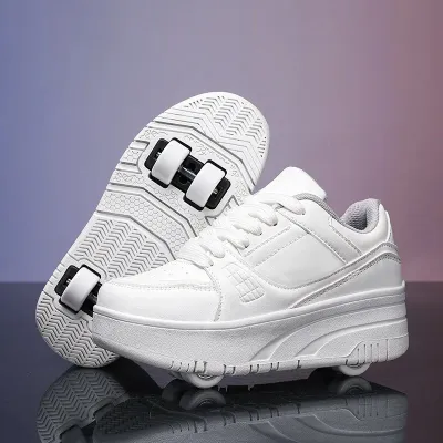 Student Four-Wheel Unisex Rollerskates Detachable Lightweight Wheels Skate Shoes for Boys And Girls Rollerblades