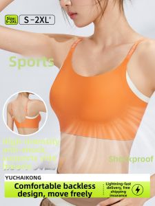 Anti-shock Anti-sagging Back-smoothing Side-supporting Sports Bra