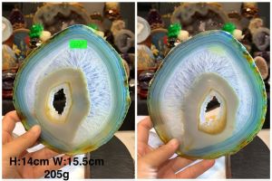 agate slice agate decoration #天然玛瑙 #agate #Lsize🚛反购买“两片或以上”🆓西马包邮🫰L size 💯原皮玛瑙片 🌈疗愈色彩  ⬇️尺寸和编号请查看图内📌以下照片编号: L01 - L10📍Johor Bahru 区可自行取货或邮寄服务
