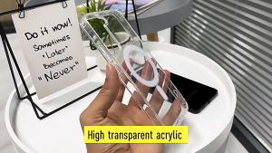 Suitable for Samsung S25 S24 S23 S22 FE PLUS Ultra A56 A36 A26 A16 phone case transparent MagSafe magnetic protective case phone case