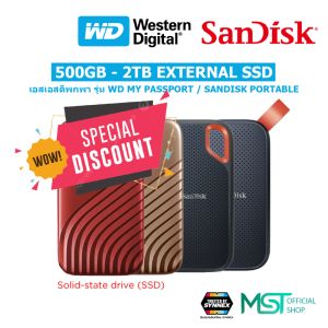 External SSD 500GB 1TB 2TB 4TB SanDisk Extreme Portable / WD My Passport Portable SSD /USB3.2Gen2 External Harddisk
