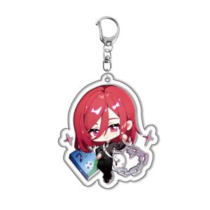 Bandai | BLUE LOCK Meguru Bachira Acrylic Keychain Blue Lock Anime Merch In Stock Layer