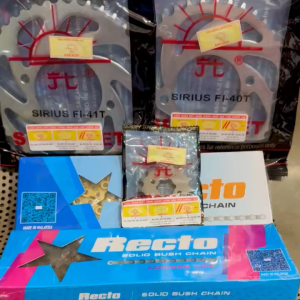 Yamaha PG-1 - Yamaha PG1 Bộ Nhông 13T - Dĩa 40T 41T Mặt Trời + Sên Recto 42SB - 428HSB Chính Hãng