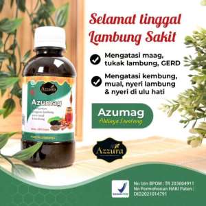 MADU AZUMAG MADU HERBAL UNTUK MENGOBATI MAAG ASAM LAMBUNG GERD ORIGINAL.