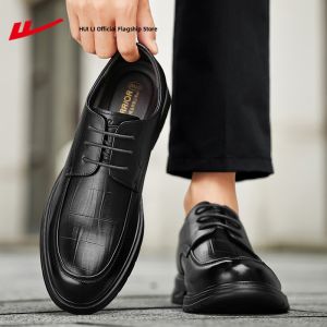 Warrior | Mens Breathable Black Business Formal Shoes