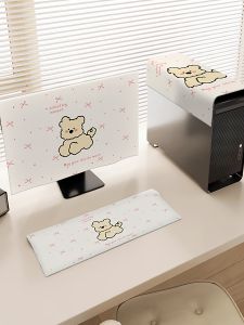 Túi Vải Bảo Vệ Bụi Máy Tính Xách Tay Dễ Thương Túi Che Phủ Màn Hình Máy Chủ Túi Vải Che Phủ Bàn Phím Gia Đình Túi Vải Bảo Vệ