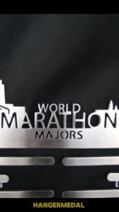 MEDAL HANGER - GANTUNGAN MEDALI - World Major Marathon WMM 6 stars