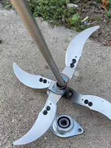 DIY Forage Chopper blade Electric Drill Modified Crusher Poultry Vegetable Shredder Household Farming Grinder sharp rust-free cutting grass shredder blade