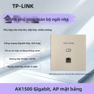TP-Link | Bộ Phát Wifi Tường Không Dây Gigabit 5G Đôi Tích Hợp POE
