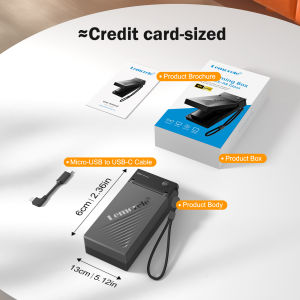 Lemorele 4K HDMI to Type-C Switcher AR Glasses Charging Adapter Video Adapter with Battery AR Glasses Converter For TV Stick