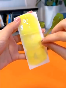 1PC Cooling Patch Ice Solid Color Health Care Cooling Gel Mat Portable Travel Ice Stickers