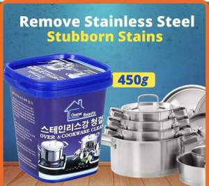Cookware Cleaner Rust Remover Stainless Steel Oven and Stove Cleaner Kitchen Pencuci Periuk Pot Washing
