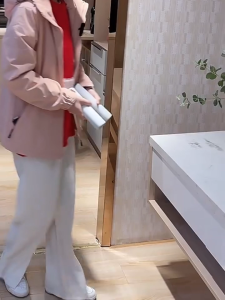 3-Section Ball Bearing Press Type Rails (1 Pair) - Damping Rebound Drawer Slides