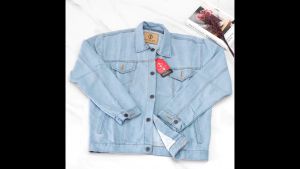 (BISA COD) Jaket Jeans Pria Premium Bahan Denim Tebal M L XL XXL XXXL Jumbo