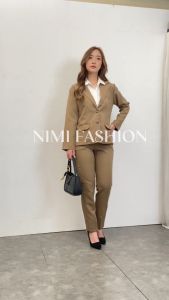 NIMI - Blazer Kerja Wanita Blazer Wanita Formal Blazer Kantor Wanita Premium