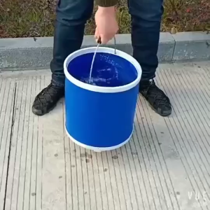 9L/13L Portable Folding Bucket Collapsible Multifunctional Folding Outdoor Bucket Basin