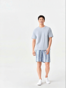 Purcotton | Cool Home Wear Set Cotton Top and Shorts