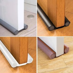 95*10cm Waterproof Seal Strip Draught Excluder Stopper Door Bottom Guard Double Silicone Rubber Seal Dustproof Soundproof