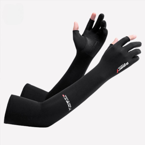 Ống tay chống nắng ống tay bằng lụa băng mùa hè thoáng khí và chống tia UV thích hợp cho các hoạt động thể thao ngoài trời và đạp xe.