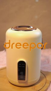 Dreepor Electric Cooker Pot Portable Electric Kettle Heater Mini Water Heater Kettle Cooking Pot Non-Stick Electric Hot Pot Multifunctional Electric Cooker