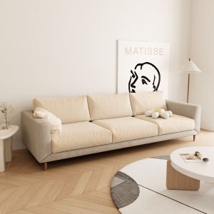 Elastic Cream Style Sofa Cover All Seasons Universal 2024 New Cat Scratch Proof Cushion Cover Modern Simple Polyester Fabric