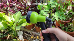 [Metaverse] Mini Garden Water Hose Reel Set 10 Meter Water Pipe Spray Gun Nozzle for Gardening/Car Wash Cleaning Simple Portable Water Pipe Storage