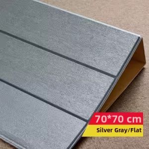 3D Self-Adhesive Wallpaper Wooden Grain Design For Bedroom Waterproof