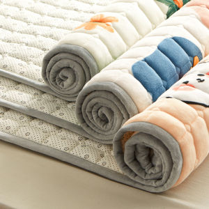 ที่นอนขนนมหน้าแปลนเบาะนุ่มแบบบางเบาะรองนั่งทาทามิสำหรับเตียงเดี่ยวและเตียงคู่เบาะรองปูเตียงหอพักนักเรียนสามารถสั่งทำได้