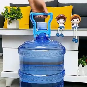 Fmart Folding Handle/ Lifter Holder Round plastic blue handle for 5 Gallon Water Water pail mineral water pail Water pail hand ring handle pail pail can be used for carrying hands and hands