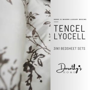 TENCEL™ Lyocell fibers 3in1 Luxury Bedsheet Sets 1000 TC/ sq.cm. | Dorothys Home