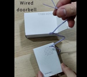 [SG] Wired Doorbell (Singapore Voltage) Chime Body BTO HDB Condo Home House Resale Alarm System