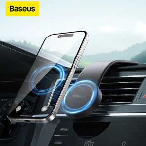 ฐาน C02แม่เหล็กติดติดรถยนต์ตรงกลาง Stiker Dasbor ที่ยึดมือถือวางได้ง่ายสามารถใช้กับ Dashborad ได้ทุกรุ่น