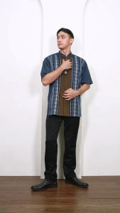 Cari Murah Baju Koko THR LEbaran (BONUS DUS) MOERBA Bahan Bagus Dingin Tebal Songket WARNA 19D243518