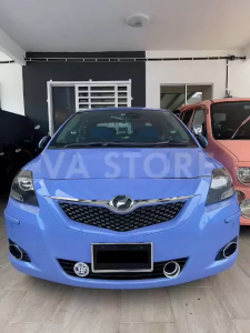 Toyota Vios Front Grill Chrome Lining Front Grill Grille Chrome Trim For Vios NCP93 (2007-2012) VA Store Car Accessories