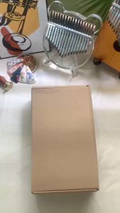 DK14 - Đàn kalimba 17 phím thép cacbon gỗ nguyên khối cao cấp âm to vang tặng kèm phụ kiện