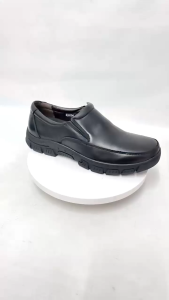NEWMEN MS 9194 Formal Office Leather Black Shine Executive Shoes / Kasut Hitam Lelaki