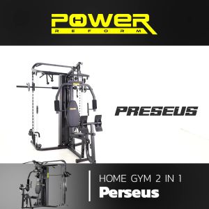 POWER REFORM สมิทแมชชีน โฮมยิม รุ่น PERSEUS เครื่องออกกําลังกาย 2-in-1 เป็นทั้ง Smith Machine และ Home Gym ในเครื่องเดียว