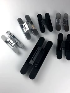 Invisible Hinges Zinc Alloy 180 Degree Swing Hinge Hidden Door Hinges Concealed Hinges