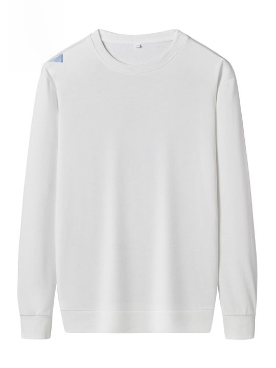 Lormen%20Men's%20round%20Neck%20Hoodie%20Long%20Sleeve%20Casual%20Fashion%20Print%20Spring%20New%20Style%20Versatile%20Base%20Shirt%20Comfortable%20Cotton%20Blend%20-%20Image%203