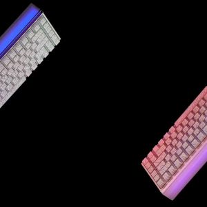 AULA | Bàn Phím Cơ Có Dây AULA HERO84 HE Đèn RGB Neon 84 Phím Trục Từ Tính 5 Lớp Đệm Tốc Độ Phản Hồi 8K Dùng Cho Máy Tính Để Bàn Laptop Máy Tính Bảng
