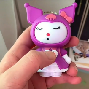 Gantungan Kunci Karakter Kuromi Sinchan Capybara Berubah Wajah Face Swap Gantungan Kunci 3 Perubahan Ekspresi