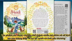 Sách Heidi - Sách song ngữ kinh điển có note từ vựng tặng kèm file nghe - HG Books
