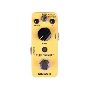 Mooer | MOOER Funky Monkey Auto Wah Guitar Effect Pedal with 3 Modes Hi/Mid/Low Peak True Bypass Full Metal Shell for Electric Guitar