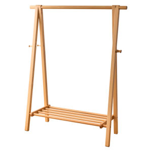 ZHUTING | Natural Beechwood Freestanding Clothes Rack