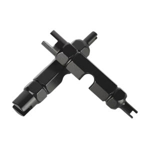 1PCS Aluminum alloy French valve wrench tool American valve core tool multi-function removal tire extension rod